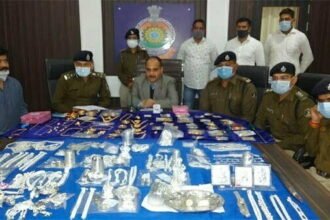 बिग ब्रेकिंग: दुर्ग पुलिस को बड़ी सफलता: बड़ी चोरियों का खुलासा, 6 गिरफ्तार, 77 लाख का मशरूका बरामद