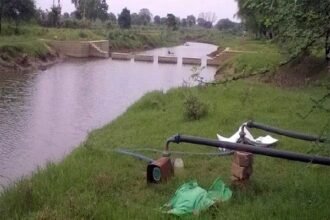 करवा नाला से करवट लेने लगी सैकड़ों किसानों की तकदीर