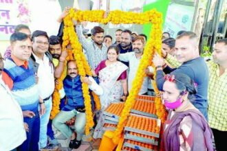 जन्मदिन पर लड्डुओं से तौले गए जन-जन के मसीहा लक्ष्मीपति राजू