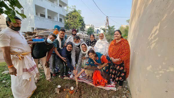 रिसाली निगम क्षेत्र में विकास कार्य को गति देने कार्य शुरू, महापौर ने किया शौचालय निर्माण कार्य का भूमिपूजन
