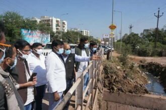 महापौर नीरज पाल के प्रयासों से 17 करोड़ की लागत से तेल्हानाला का होगा चैनेलाइजेशन, बारिश के दिनो में जलभराव से मिलेगी निजात