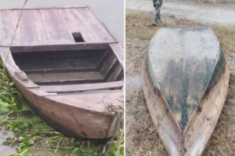 बीएसएफ ने जब्त की पाकिस्तानी नाव, पड़ी थी लावारिस पड़ी