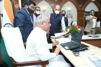 मुख्यमंत्री ने भू-खण्डों की भवन निर्माण अनुज्ञा के लिए किया वेब पोर्टल लॉन्च