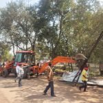 निगम की बड़ी कार्रवाई: 16 बड़े अवैध होंडिंग पर चला बुल्डोजर