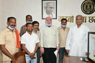 मुख्यमंत्री को छत्तीसगढ़ मनवा कुर्मी क्षत्रिय समाज के वार्षिक राज अधिवेशन में शामिल होने का मिला न्योता