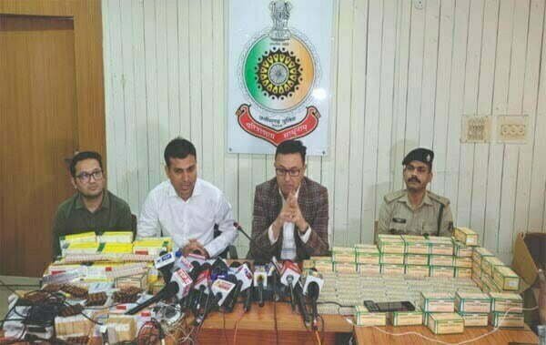 पुलिस विभाग द्वारा नशीले पदार्थों का अवैध कारोबार करने वालों के विरूद्ध चलाया गया अभियान