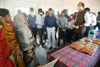 अपर मुख्य सचिव सुब्रत साहू एवं कृषि सचिव डॉ. भारतीदासन ने पाटन और धमधा में गौठानों का किया मुआयना