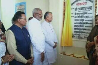 गृहमंत्री साहू ने किया सामुदायिक भवन को लोकार्पण, कहा- संगठित समाज ही विकास की बुनियाद