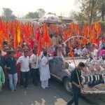 बाबा बालकनाथ मंदिर के स्थापना दिवस के मौके पर निकली प्रभात फेरी, जय बाबे दी के नारों से गूंजा शहर