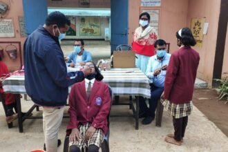 चिरायु कार्यक्रम अन्तर्गत 1 लाख 5 हजार बच्चों का किया गया स्वास्थ्य परीक्षण