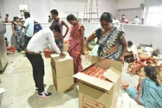 यूपी के काशी से इंडोनेशिया के बाली तक पहुंचेगा सांकरा की दीदियों का हर्बल गुलाल और अष्टगंध