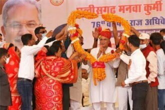 मुख्यमंत्री भूपेश बघेल ने साजा विधानसभा क्षेत्र की 5 नगर पंचायतों को विकास कार्यों के लिए 5 करोड़ रूपए देने की घोषणा की