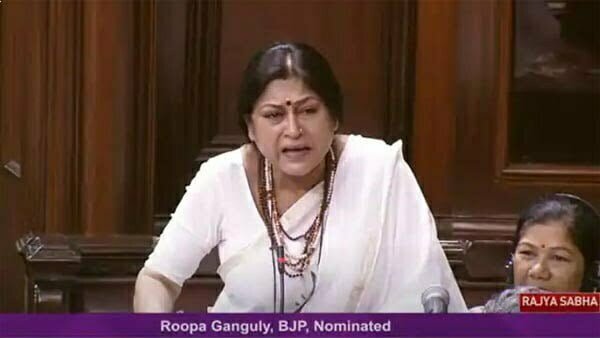 बंगाल का हाल सुना संसद में रो पड़ीं भाजपा सांसद, राष्ट्रपति शासन की मांग