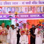 यादव समाज के 5 भवनों के निर्माण के लिए मुख्यमंत्री ने एक करोड़ रूपए की घोषणा की