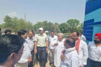 सीएम के दुर्ग दौरे के पूर्व विधायक वोरा ने किया सभी विकास कार्यों का निरीक्षण