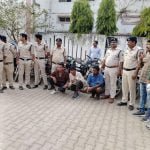 दुर्ग पुलिस की बड़ी कार्रवाई: 17 मोटर साइकिलों की चोरी करने वाले 3 गिरफ्तार, मोडिफाई कर बेचने की थी तैयारी
