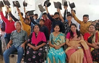 स्वामी आत्मानंद उत्कृष्ट अंग्रेजी माध्यम विद्यालय दुर्ग में आशीर्वाद समारोह का आयोजन