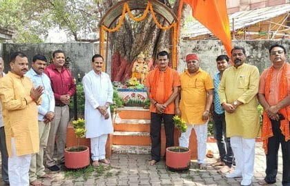 शपथ फाउंडेशन भिलाई के प्रांगण में हर्षोल्लास के साथ मनाया गया श्री हनुमान जन्मोत्सव