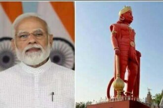 108 फीट ऊंची मूर्ति का अनावरण : पीएम मोदी बोले- हनुमान जी एक भारत, श्रेष्ठ भारत के अहम सूत्र