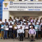 इंस्टीट्यूट ऑफ एण्ड ट्रैफिक रिसर्च में 70 शासकीय वाहन चालकों का उन्मुखीकरण कार्यक्रम सम्पन्न