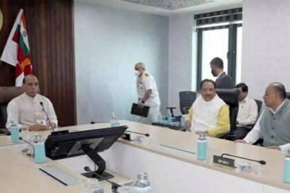 नौसेना कमांडरों का सम्मलेन: राजनाथ सिंह ने दिया आत्मनिर्भरता पर जोर, बोले- रूस यूक्रेन विवाद ने फिर बताई अहमियत