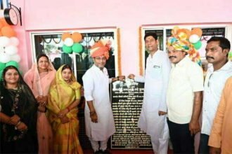 जेवरा के जीपीडीपी को राष्ट्रीय स्तर पर सम्मानित, पीएचई मंत्री ने किया 1 करोड़ 47 लाख के विकास कार्य का भूमिपूजन व लोकार्पण