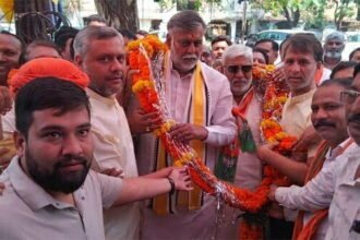 प्रहलाद पटेल का दो दिवसीय दौरे पर, श्रीराम जन्मोत्सव समिति ने किया स्वागत, खैरागढ़ उपचुनाव में करेंगे शिरकत