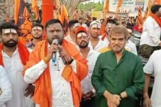 हिन्दु नववर्ष पर निकली विशाल रैली, हजारों लोग हुए शामिल