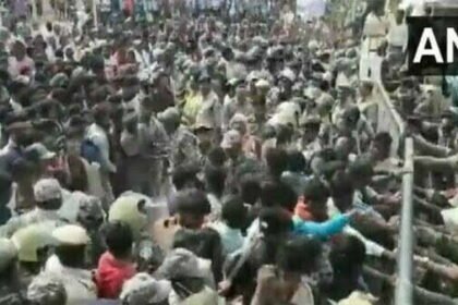 रावघाट लौह अयस्क खनन परियोजना को लेकर स्थानीय लोगों और पुलिस में झड़प