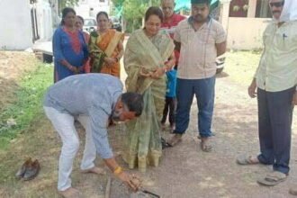 महापौर ने किया भूमिपूजन, कच्ची नाली से मिलेगा छुटकारा, 15 लाख से होगा विकास