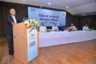 एनटीपीसी यूएसएससी ने नवा रायपुर में वेंडर मीट का किया आयोजन