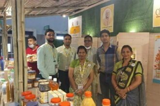 नई दिल्ली में आयोजित 'आहार एक्सपो 2022' में आकर्षण का केन्द्र रहा छत्तीसगढ़ हर्बल्स के उत्पाद