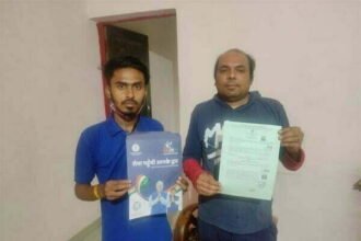 मुख्यमंत्री मितान योजना के अंतर्गत कुछ ही घंटों के भीतर मितान ने घर पहुंचा कर दिया विवाह प्रमाण पत्र