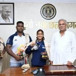 जूनियर वर्ल्ड वेटलिफ्टिंग चैंपियनशिप में पदक जीतने वाली ज्ञानेश्वरी को मिली 5 लाख की मदद और एएसआई के पद पर नौकरी की घोषणा