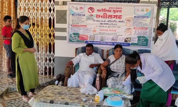 मलेरिया मुक्त छत्तीसगढ़ अभियान में इस बार मलेरिया के साथ-साथ टीबी, मोतियाबिंद और स्केबीज की भी घर-घर जांच