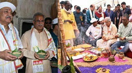 छत्तीसगढ़ की संस्कृति, परंपरा और आधुनिक तकनीक से खेती-किसानी में आगे बढ़ेंगे: मुख्यमंत्री भूपेश बघेल