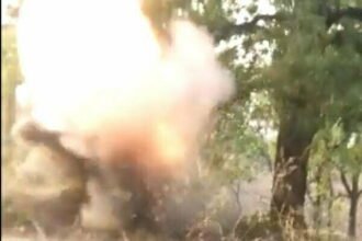 कोबरा बटालियन ने सुकमा के जंगल में मोर्टार बम उड़ाया, नक्सलियों की साजिश विफल, देखें वीडियो