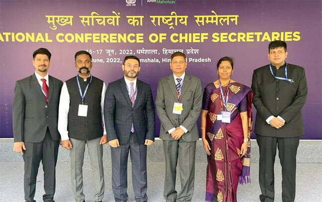 मुख्य सचिवों के राष्ट्रीय सम्मेलन में छत्तीसगढ़ मॉडल पर हुआ प्रस्तुतिकरण