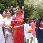 विधायक वोरा ने किया बास्केटबॉल ग्राउंड का उद्घाटन, कहा- उत्कृष्ट प्रदर्शन से दुर्ग और छत्तीसगढ़ का नाम रौशन करें खिलाड़ी