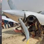हवा में उड़ान के दौरान अचानक फेल हो गया एयरक्राफ्ट का इंजन, पायलट की सूझ-बूझ से टला हादसा