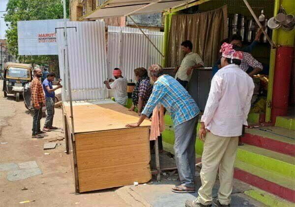 आयुक्त के निर्देश पर नगर निगम की कार्रवाई, अतिक्रमण के विरूद्ध चल रहा अभियान