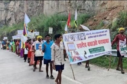 आंदोलन के 111वें दिन प्रदर्शनकारियों ने भरी हुंकार, बोले- कोयला खदानें बंद होने तक पीछे नहीं हटेंगे