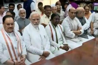 राष्ट्रपति पद की उम्मीदवार द्रौपदी मुर्मू ने भरा नामांकन, पीएम मोदी बने प्रस्तावक