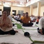 राज्य सैनिक बोर्ड ने पूरे जोश के साथ मनाया योग दिवस