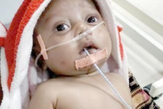 दिल की गंभीर बीमारी से पीडि़त 4 माह के सिद्धार्थ का इलाज कराएगी छत्तीसगढ़ सरकार