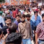 उदयपुर में हिंदू संगठनों ने निकाला मौन जुलूस, युवकों ने किया पथराव