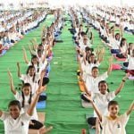 अन्तर्राष्ट्रीय योग दिवस पर सामूहिक योग का आयोजन, माता कौशल्या के धाम में लोगों ने सीखा योग और संयम का पाठ