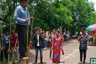 साँई महाविद्यालय सेक्टर-6 , भिलाई के छात्रों ने मनाया हरेली तिहार