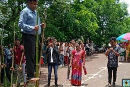 साँई महाविद्यालय सेक्टर-6 , भिलाई के छात्रों ने मनाया हरेली तिहार