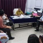 निगम आयुक्त लोकेश चंद्राकर ने नेहरू नगर जोन कार्यालय का किया औचक निरीक्षण